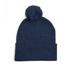 eConnect Pom-Pom Knit Beanie