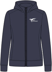 eConnect Women's Fleece Hoodie Jacket