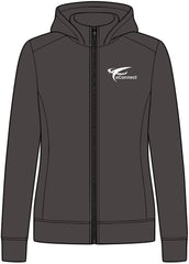 eConnect Women's Fleece Hoodie Jacket