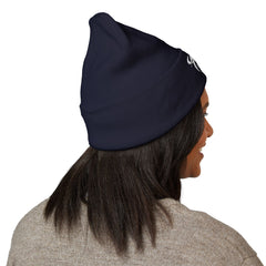 eConnect Embroidered Cuffed Beanie