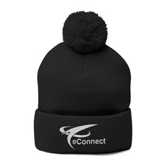 eConnect Pom-Pom Knit Beanie