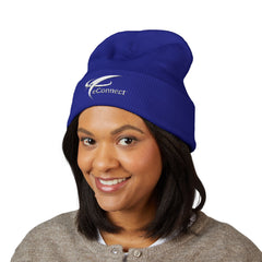 eConnect Embroidered Cuffed Beanie