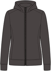 eConnect Women's Fleece Hoodie Jacket