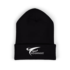 eConnect Embroidered Cuffed Beanie