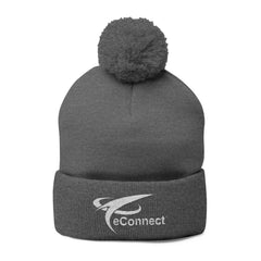eConnect Pom-Pom Knit Beanie