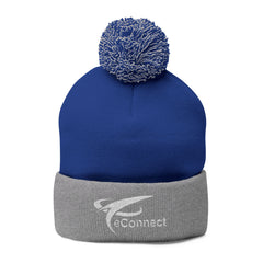 eConnect Pom-Pom Knit Beanie