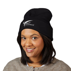 eConnect Embroidered Cuffed Beanie