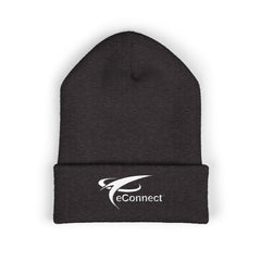 eConnect Embroidered Cuffed Beanie
