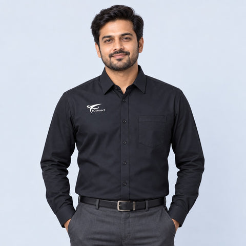 eConnect Dimension Knit Dress Shirt