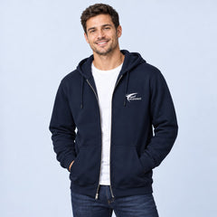 eConnect Embroidered Full-Zip Hoodie