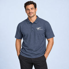 eConnect Embroidered Pique Polo