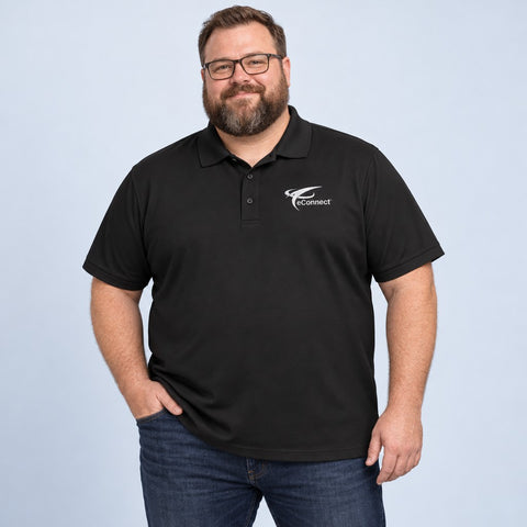 eConnect Embroidered Silk Touch Polo (S-5XL)