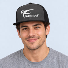 eConnect Embroidered Snapback Cap