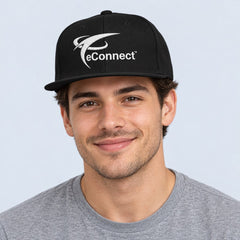 eConnect Embroidered Snapback Cap