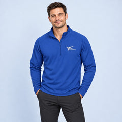 eConnect Embroidered Stretch Quarter-Zip Pullover
