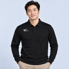 eConnect Long Sleeve Silk Touch Polo