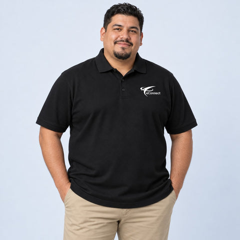 eConnect Tall Heavyweight Cotton Pique Polo (LT-4XLT)