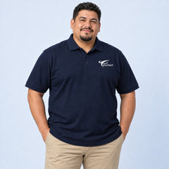 eConnect Tall Heavyweight Cotton Pique Polo (LT-4XLT)