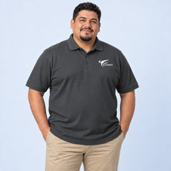 eConnect Tall Heavyweight Cotton Pique Polo (LT-4XLT)