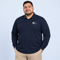 eConnect Tall Silk Touch Long Sleeve Polo (LT-4XLT)