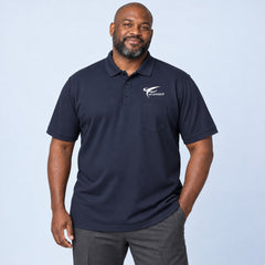 eConnect Tall Wearever Pique Pocket Polo (LT-4XLT)