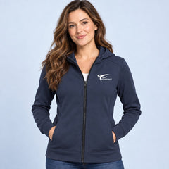 eConnect Women's Fleece Hoodie Jacket